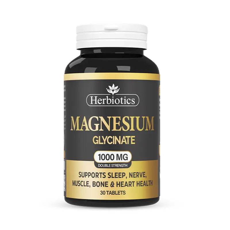 Herbiotics Magnesium Glycinate 1000mg 30ct