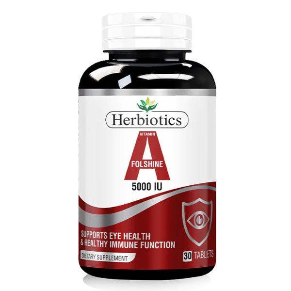 Herbiotics Folshine Vitamin A 5000iu 30ct
