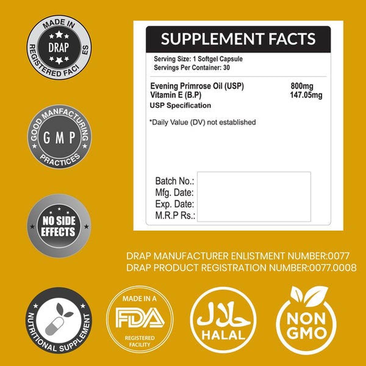 Hi-Nutrition E Plus 30 Softgels