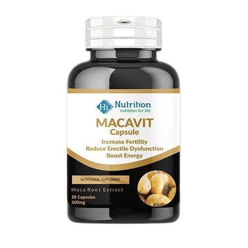 Hi-Nutrition Macavit 500mg 30 Capsules