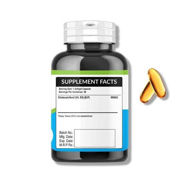 Hi-Nutrition SG Indrop D 30 Softgels - 5000iu