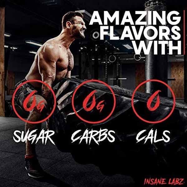 Insane Labz Psychotic Pre-Workout, 60 Servings