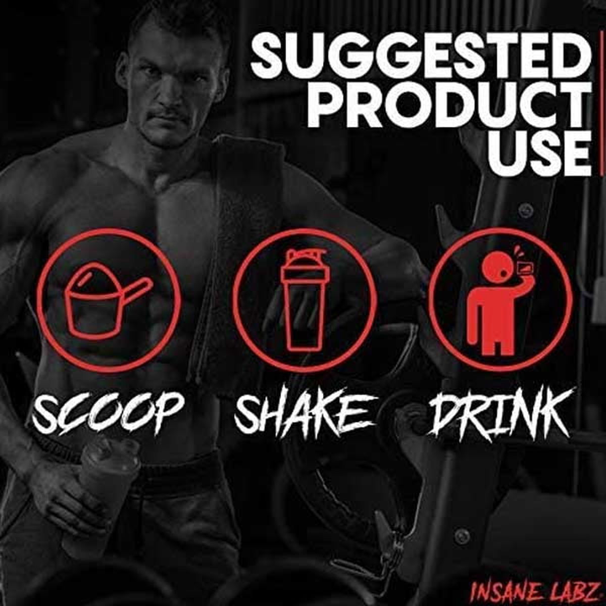 Insane Labz Psychotic Pre-Workout, 60 Servings