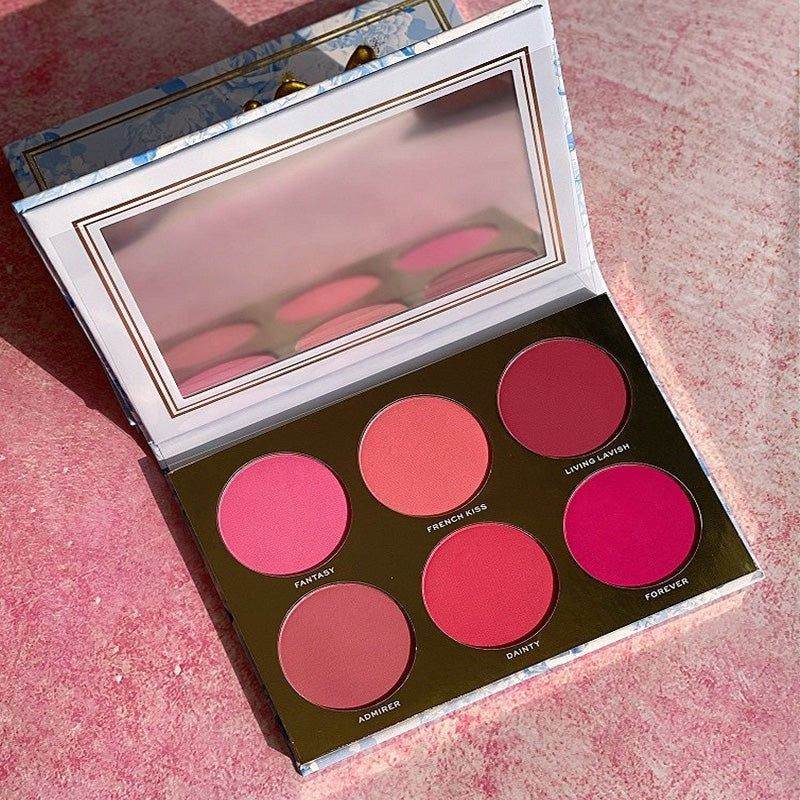 Jaclyn Cosmetics Rouge Romance Blush Palette Rouge Romance