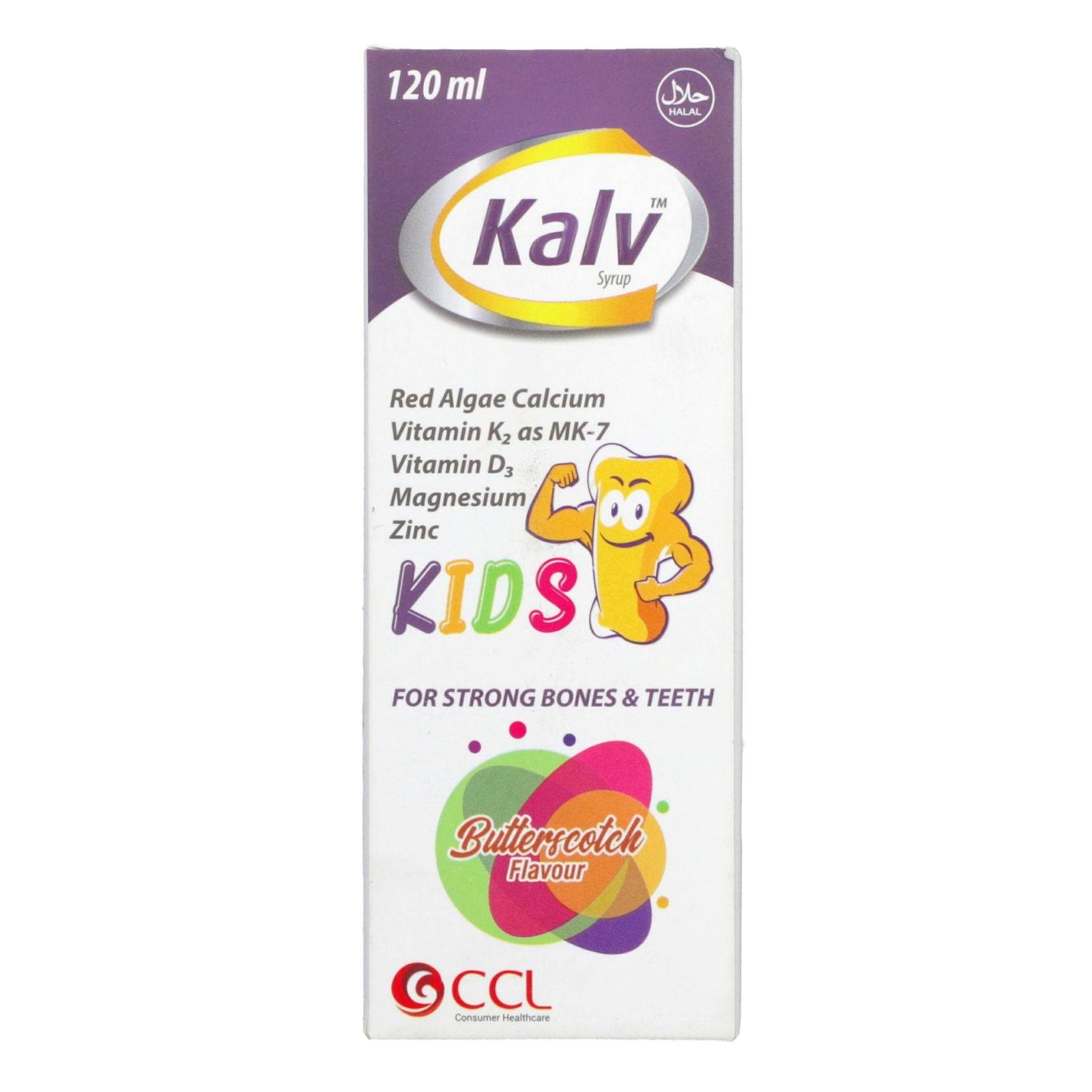Kalv Syrup Kids 120ml - CCL