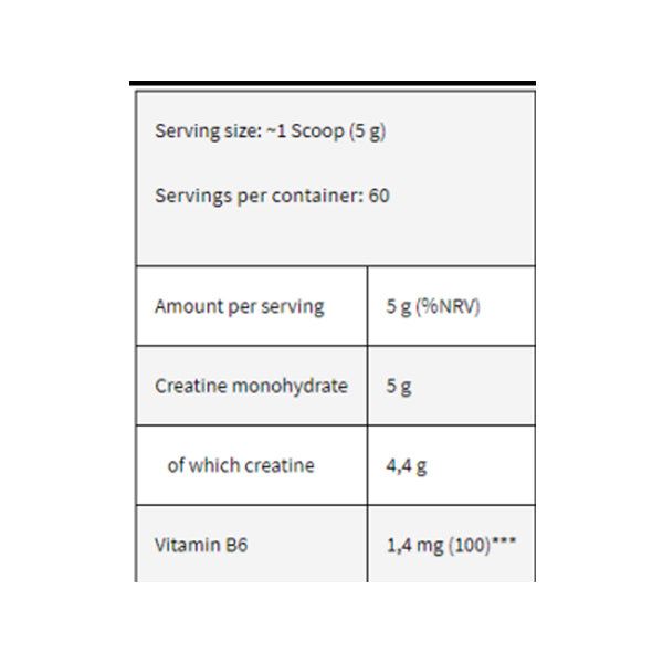 Kevin Levrone Gold Creatine 300g 60 Servings