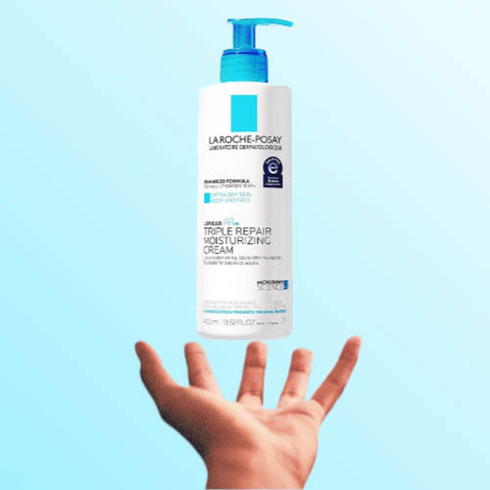 La Roche Posay Triple Repair Moisturizing Cream Extra Dry Skin Body And Face 400Ml