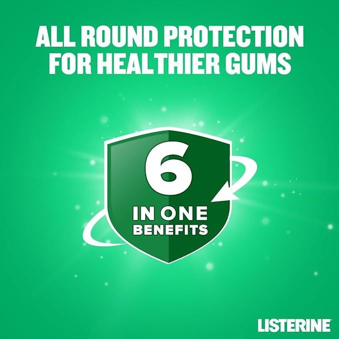 Listerine Total Care Gum Protect 6 in 1 Mouthwash Fresh Mint, 250ml
