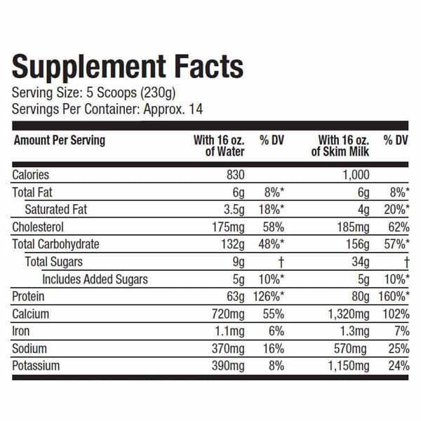 MUSCLETECH MASSTECH ELITE 7LB