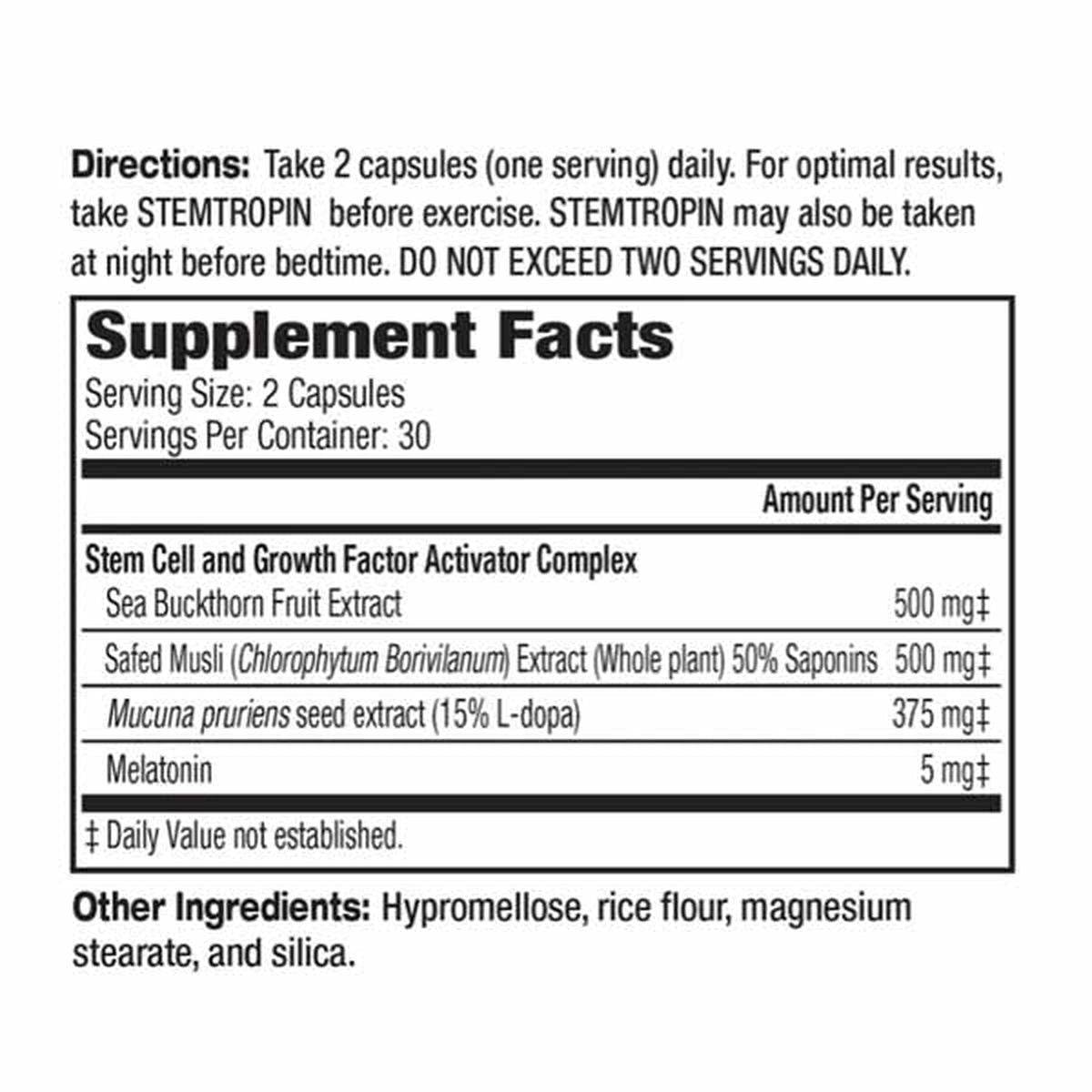 MUSCLE MEDS - Carnivor - Stemtropin - 60 Capsule