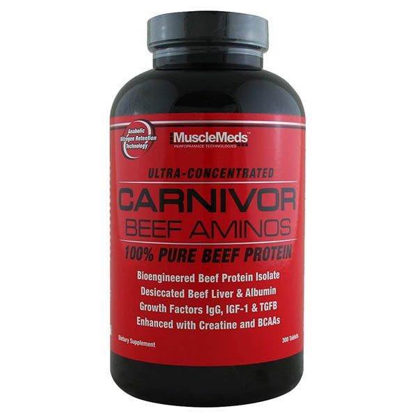 MUSCLE MEDS - Carnivor Beef Amino 300 Tabs