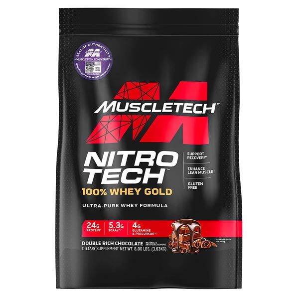 MUSCLE TECH NITRO TECH WHEY GOLD - 8LB