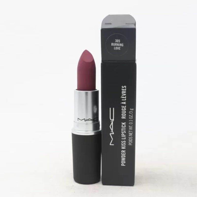 Mac Powder Kiss Lipstick Burning Love 3G