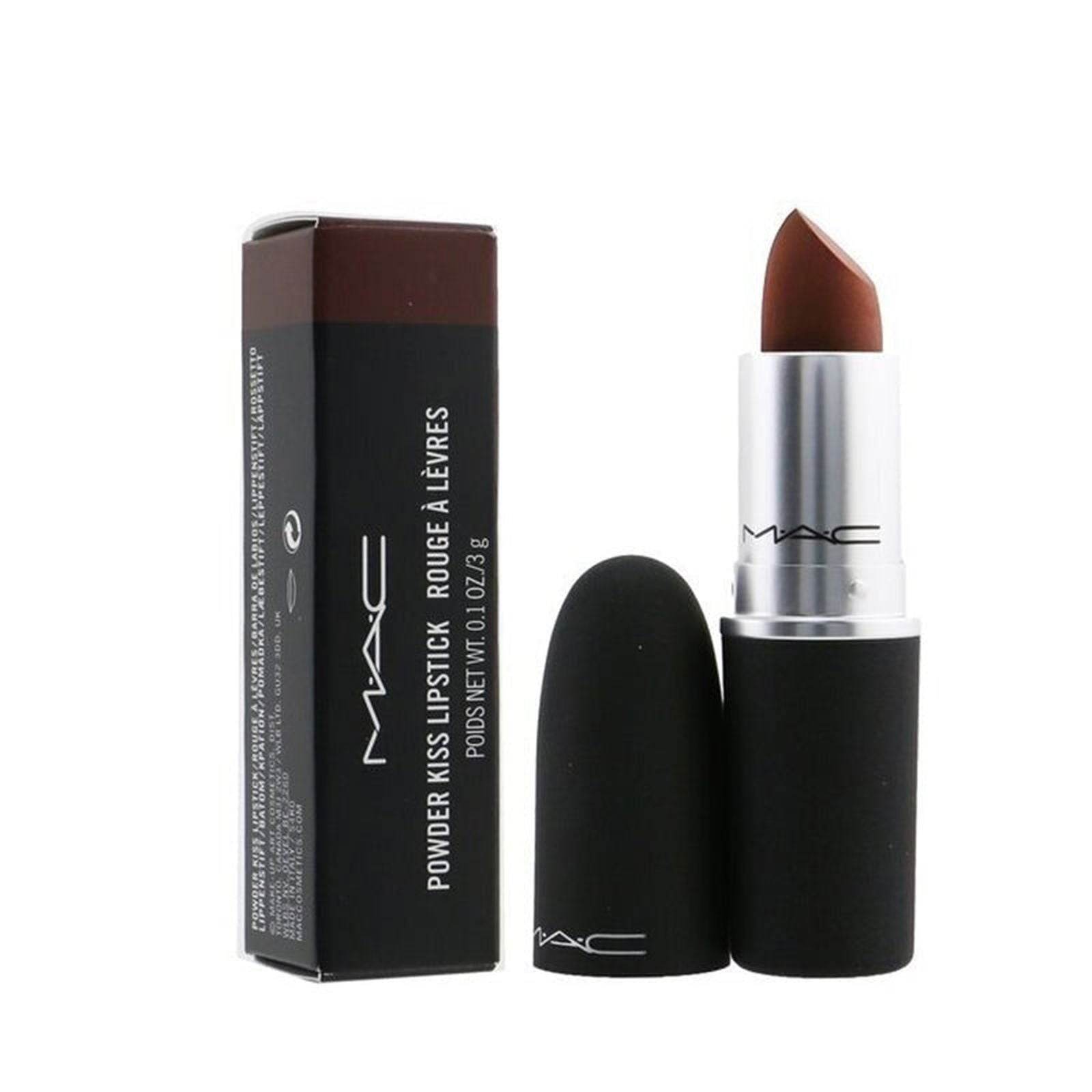 Mac Powder Kiss Lipstick Turn To The Lfft 3G