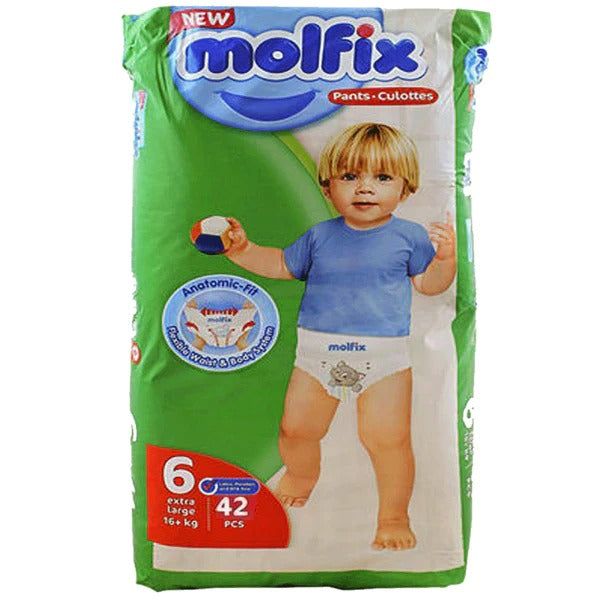 Molfix Pants Size 6 (X-Large), 42 Ct
