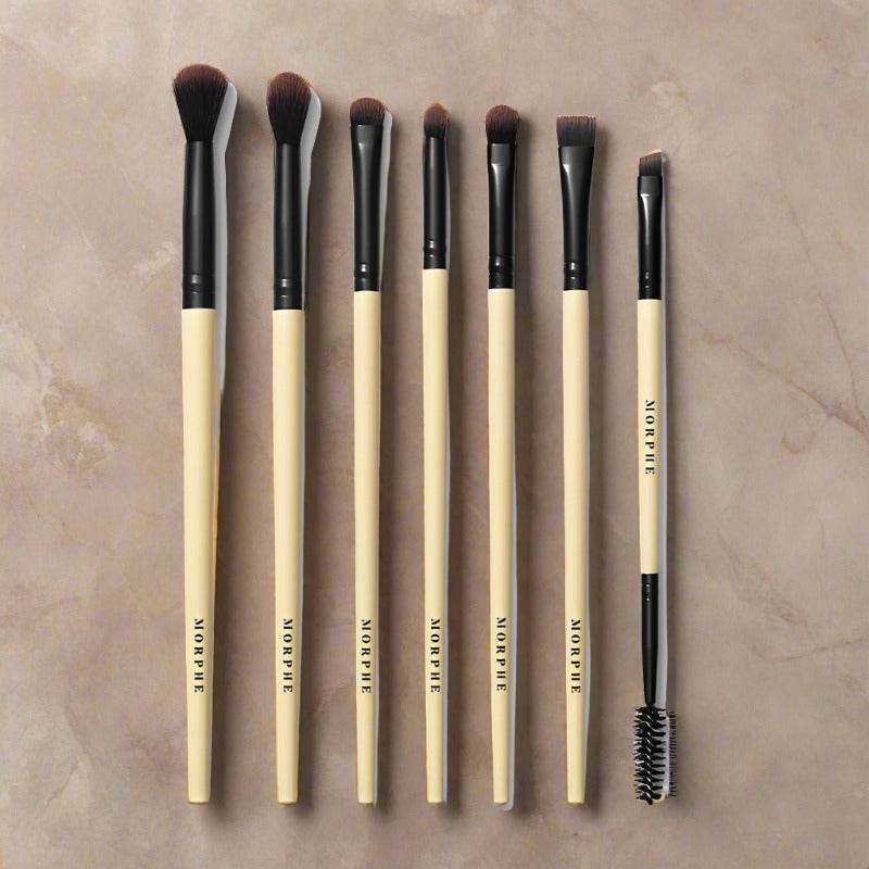 Morphe Earth To Babe 7 Piece Bamboo Eye Brush Set