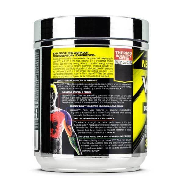 MuscleTech Vapor X5 Next Gen Pre Workout, 30 Servings