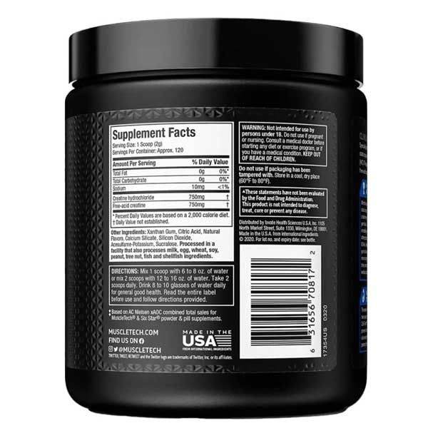 Muscle Tech, MT-Cell Tech Creator 120ser