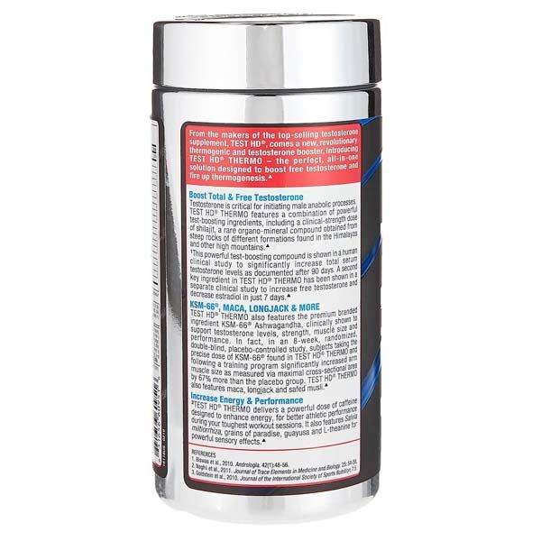 Muscle Tech, Test HD Thermo 90 Capsules
