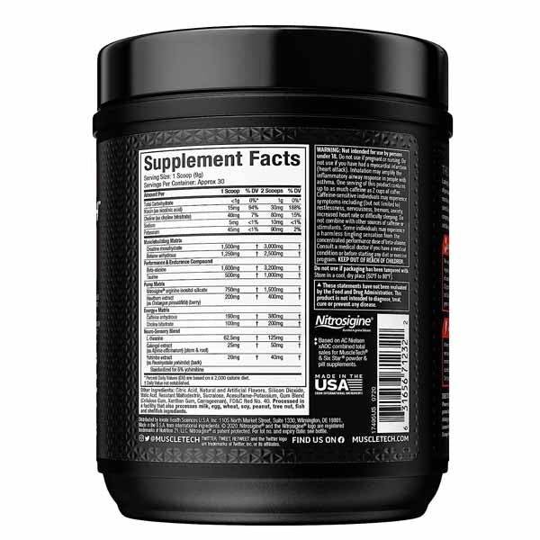 Muscle Tech, Vapor X5 30ser