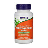 NOW Ashwagandha 450mg 90 Veg Capsules