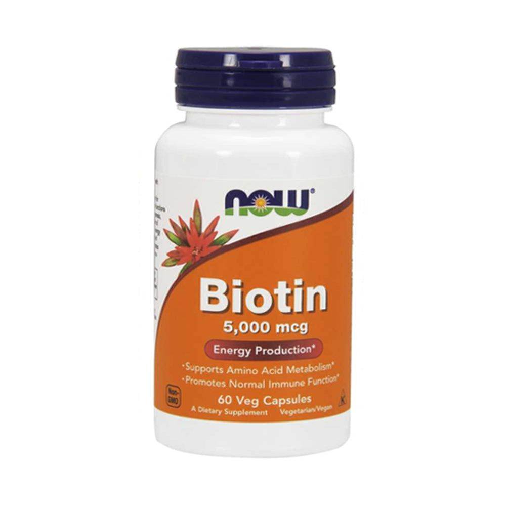 NOW Biotin 5000mcg 60ct