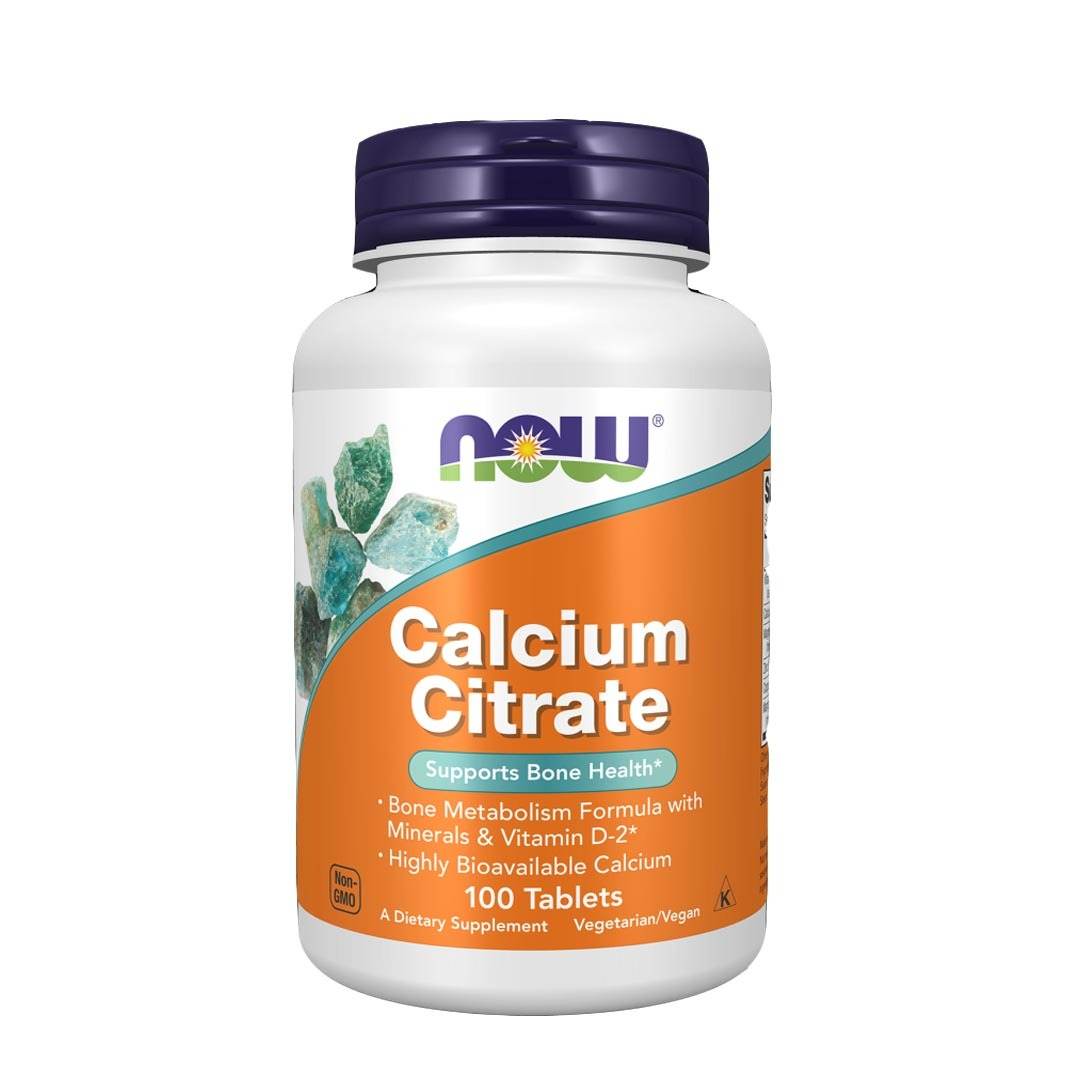 NOW Calcium Citrate, 100 Ct