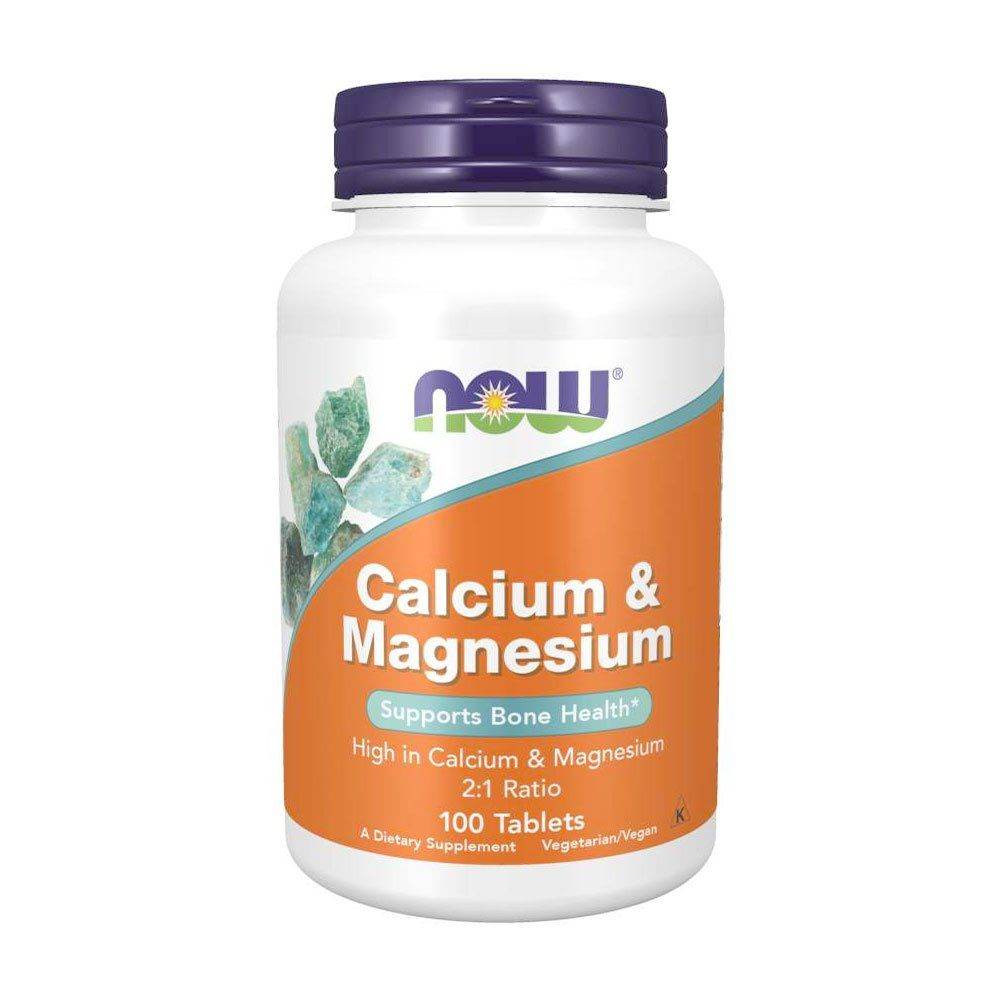 NOW Calcium & Magnesium 100 softgels