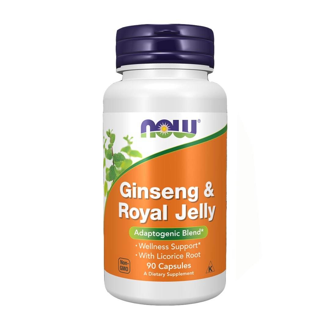 NOW Ginseng & Royal Jelly, 90 Ct