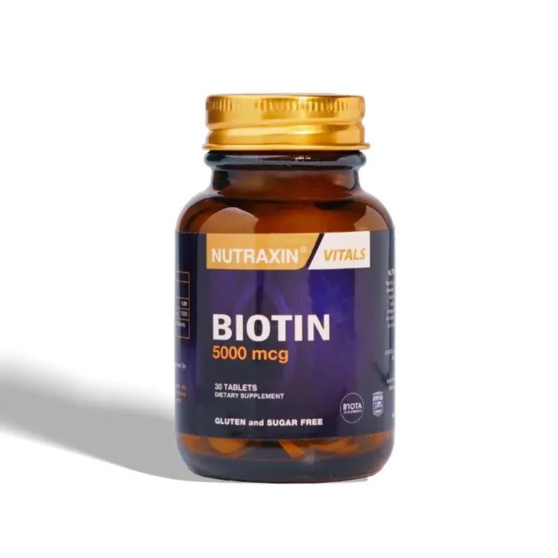 Nutraxin Biotin 5000mcg 30 Tablets