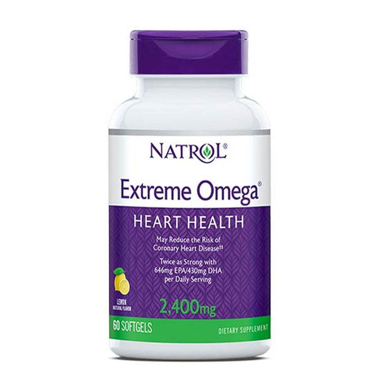 Natrol Extreme Omega – 2400mg 60-Softgels