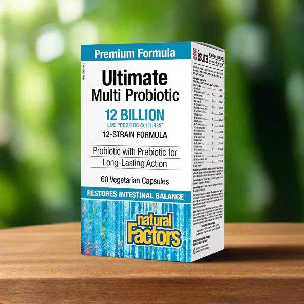 Natural Factors Ultimate Multi Probiotic 12 Billion CFUs