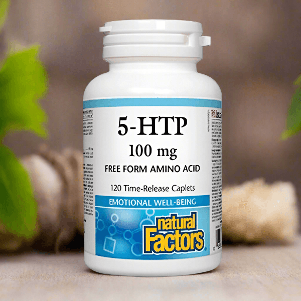 Natural Factors 5-HTP 100 mg, 120 Ct