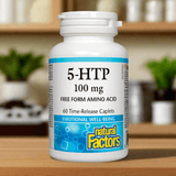 Natural Factors 5-HTP 100 mg, 60 Ct