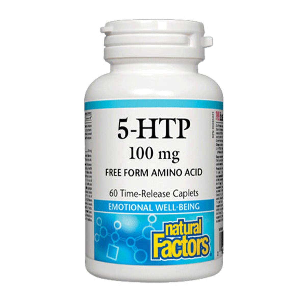 Natural Factors 5-HTP 100 mg, 60 Ct