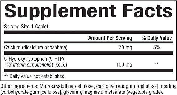 Natural Factors 5-HTP 100 mg, 60 Ct
