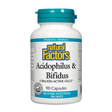 Natural Factors Acidophilus & Bifidus (Probiotic) 5 Billion Active Cells