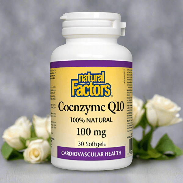 Natural Factors CoQ10 100mg, 30 Ct