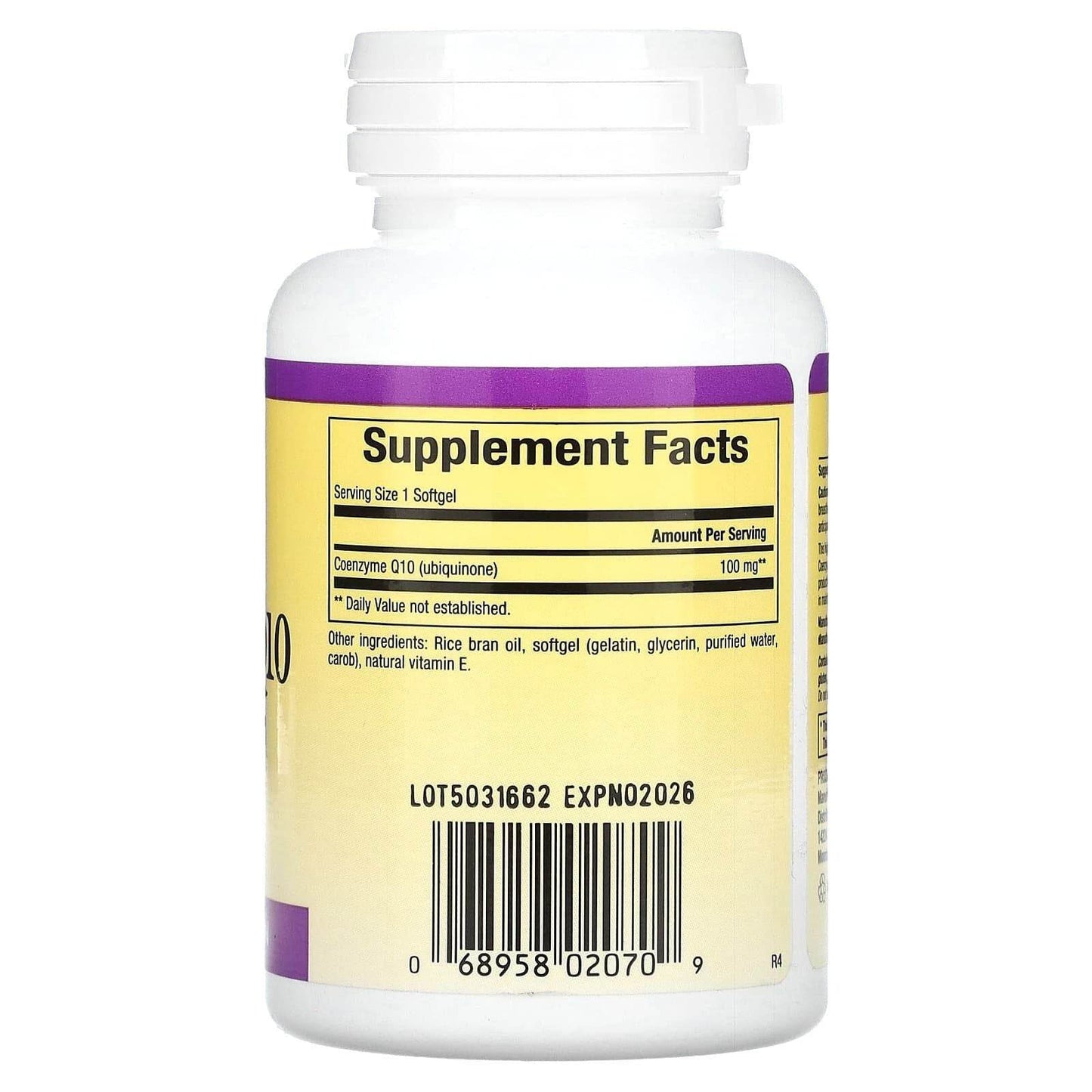 Natural Factors CoQ10 100mg, 30 Ct