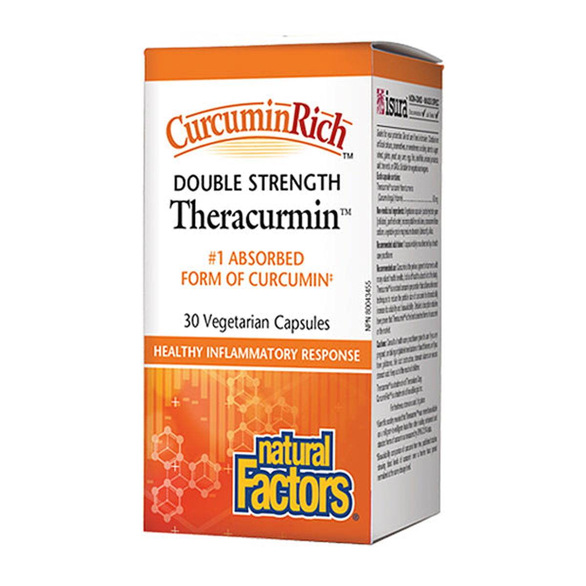 Natural Factors CurcuminRich™ Theracurmin® Double Strength