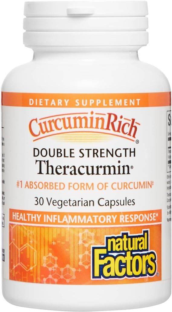 Natural Factors CurcuminRich™ Theracurmin® Double Strength