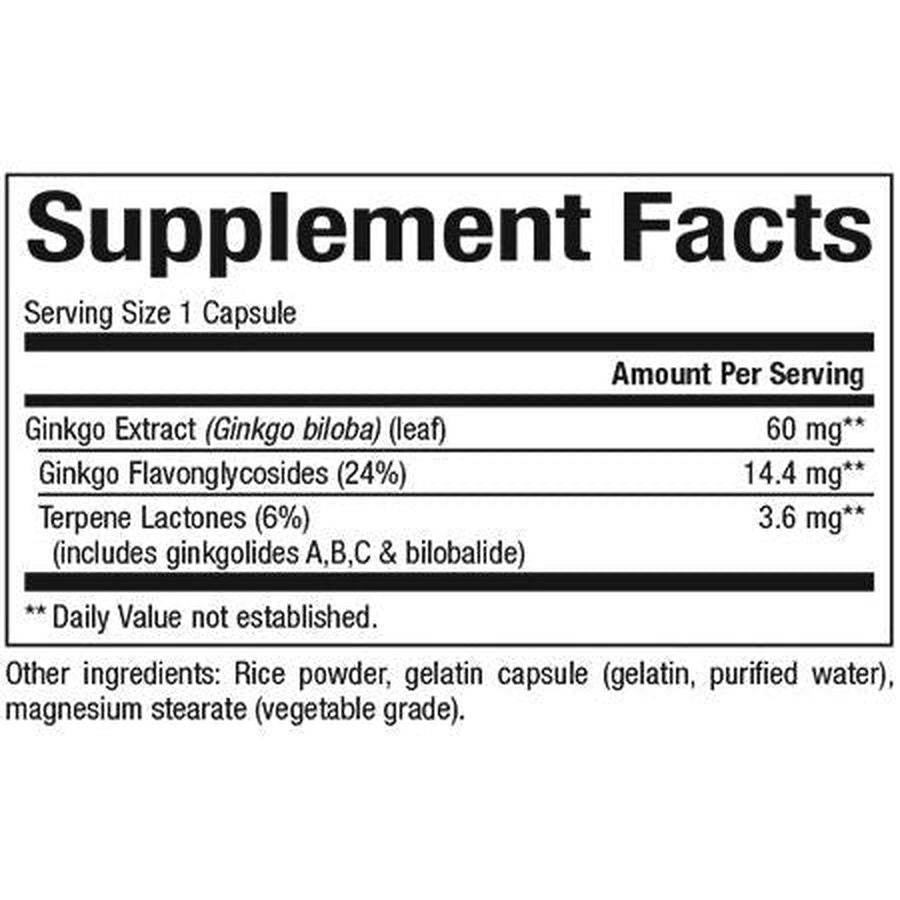 Natural Factors Ginkgo Biloba