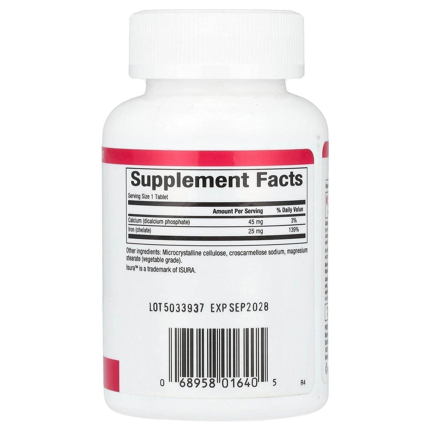 Natural Factors Iron Chelate 25mg