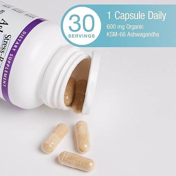 Natural Factors KSM-66 Ashwagandha 600mg, 30 Ct