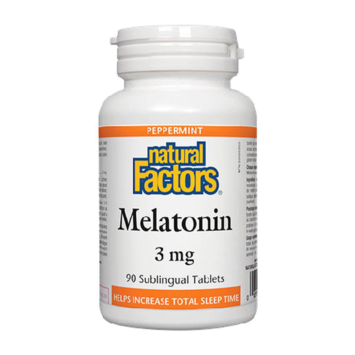 Natural Factors Melatonin 3mg, 90 Ct