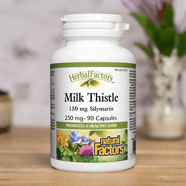 Natural Factors Milk Thistle 250mg, 90 Ct