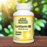 Natural Factors SunVitamin (Vitamin D3) 1000 IU