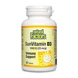 Natural Factors SunVitamin (Vitamin D3) 1000 IU