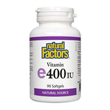 Natural Factors Vitamin E 400IU