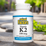 Natural Factors Vitamin K2, 60 Ct